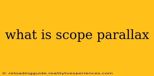 what is scope parallax