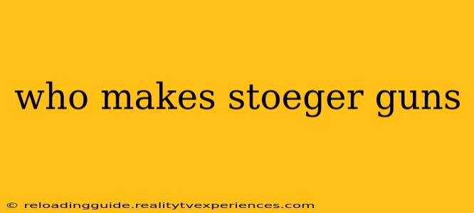 who makes stoeger guns