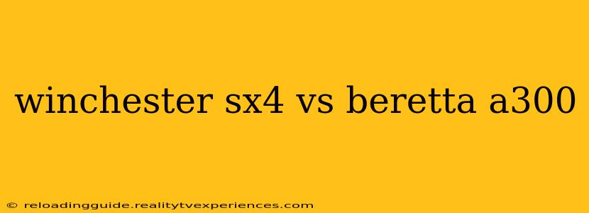 winchester sx4 vs beretta a300